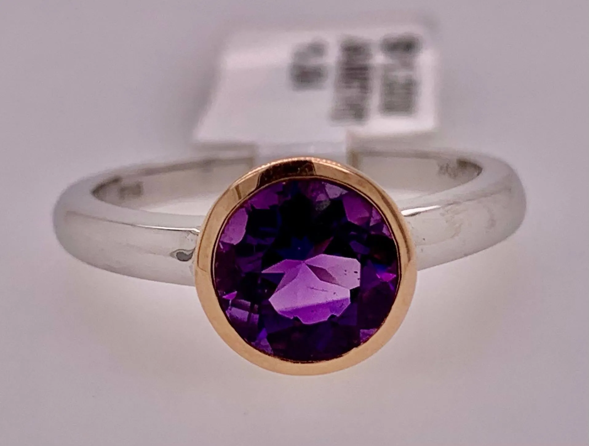 14K Amethyst Ring