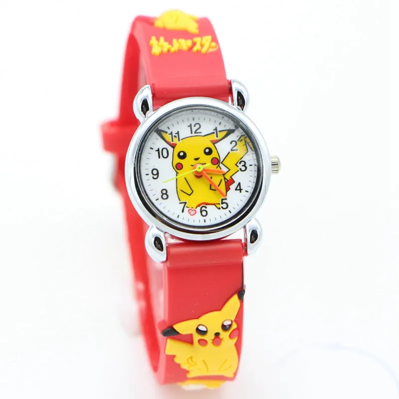 3D Cartoon Desgin Fashion Watches Children Kids Watch Clock Boys Gift Casual Quartz Wristwatch Relojes Kol Saati