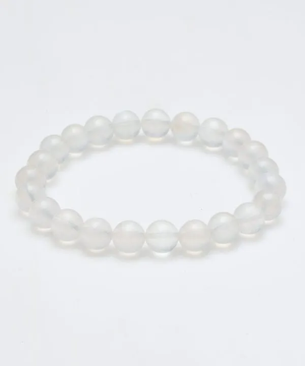 8mm Rainbow Moonstone Bracelet