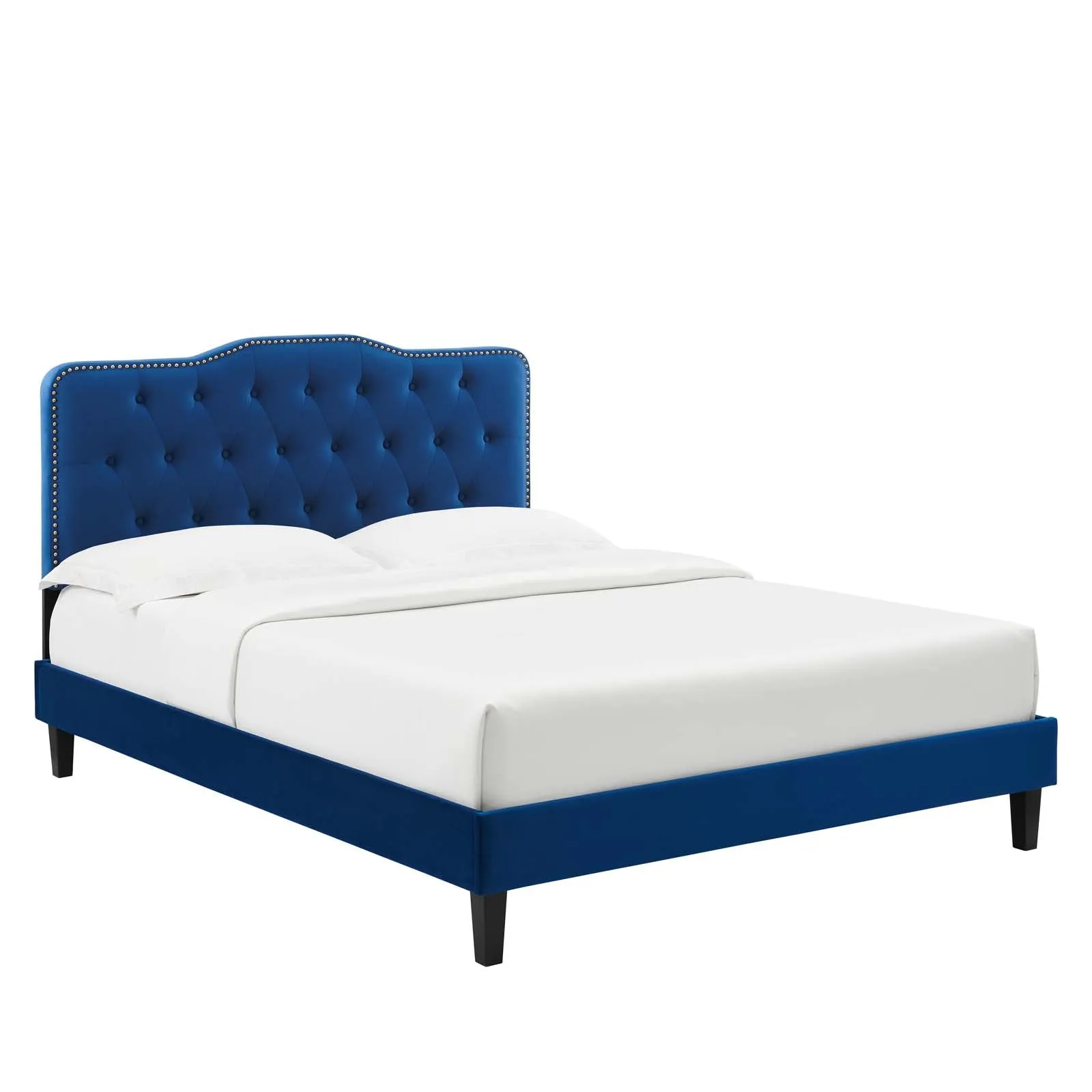 Amber Full Platform Bed By Modway - MOD-6783 - Navy