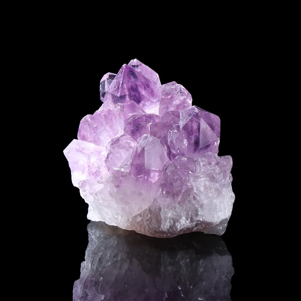 Amethyst Cluster Quartz Crystal