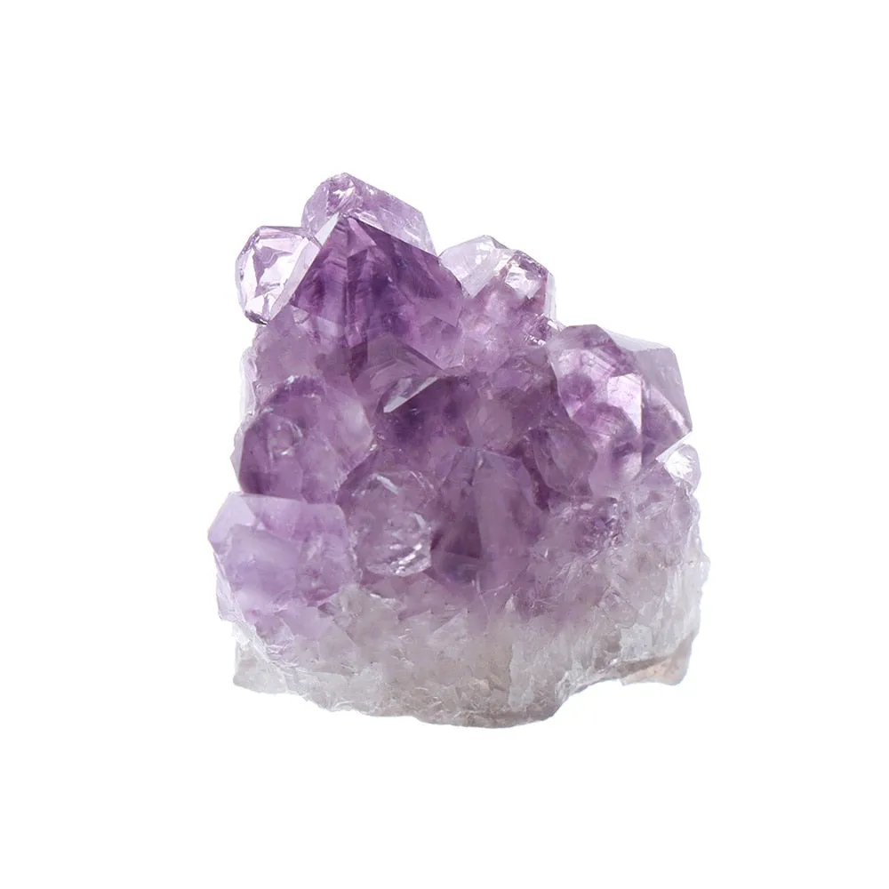 Amethyst Cluster Quartz Crystal