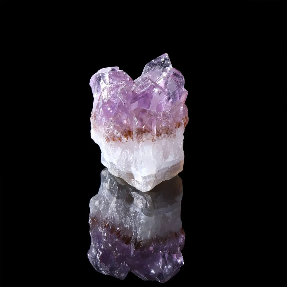 Amethyst Cluster Quartz Crystal