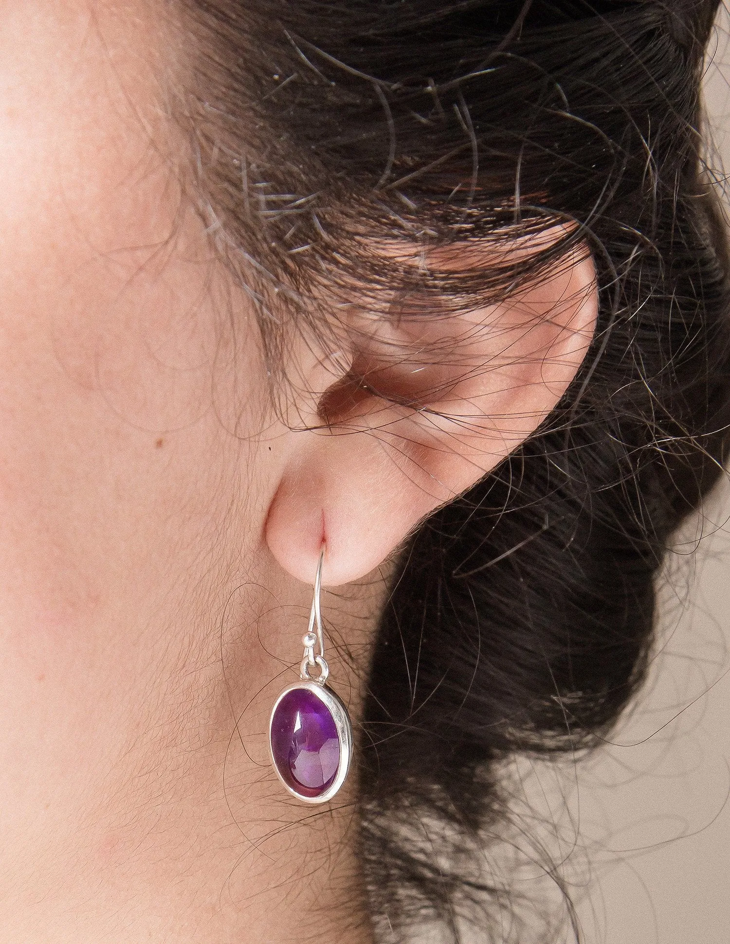 Amethyst Drop Earrings