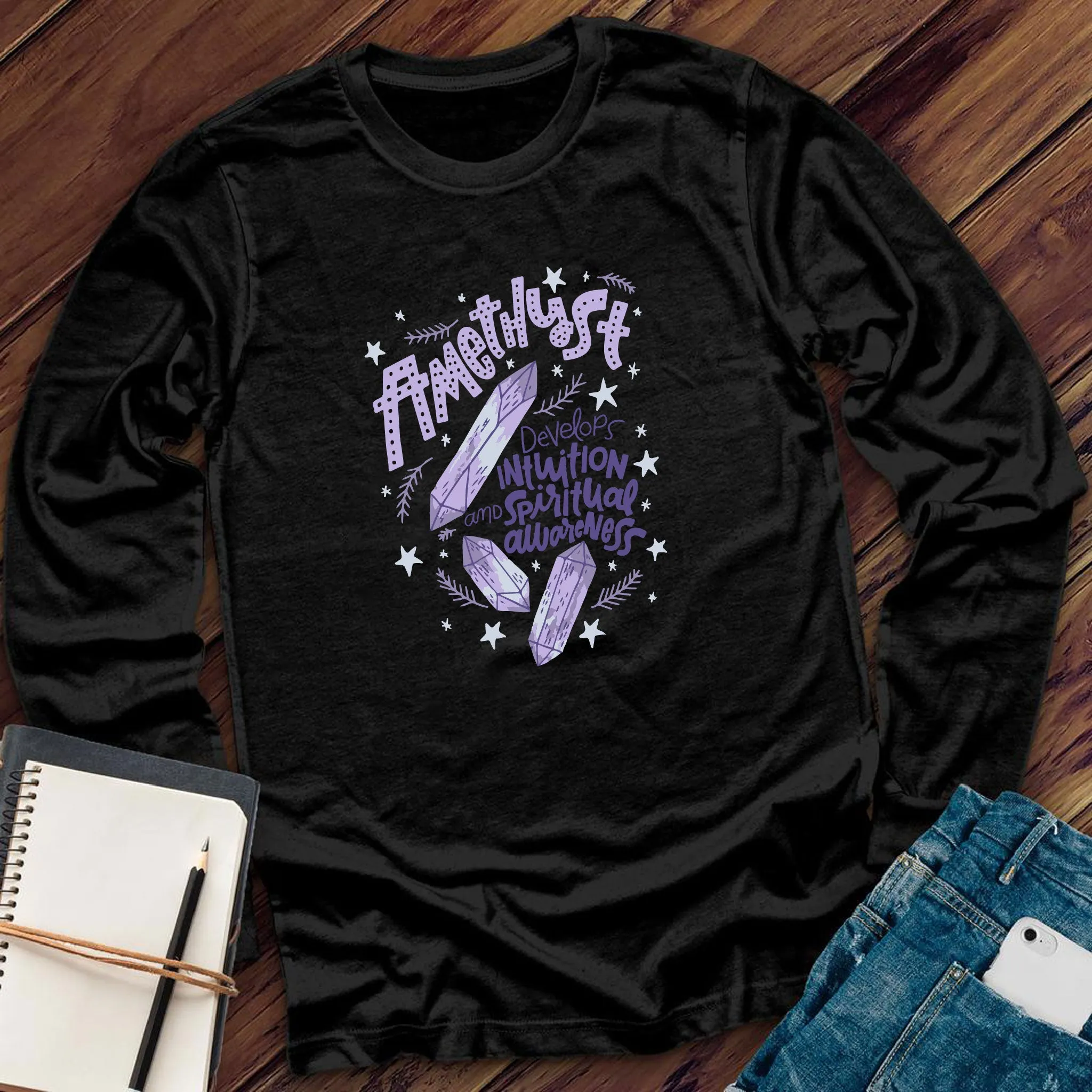 Amethyst Spiritual Awareness Long Sleeve