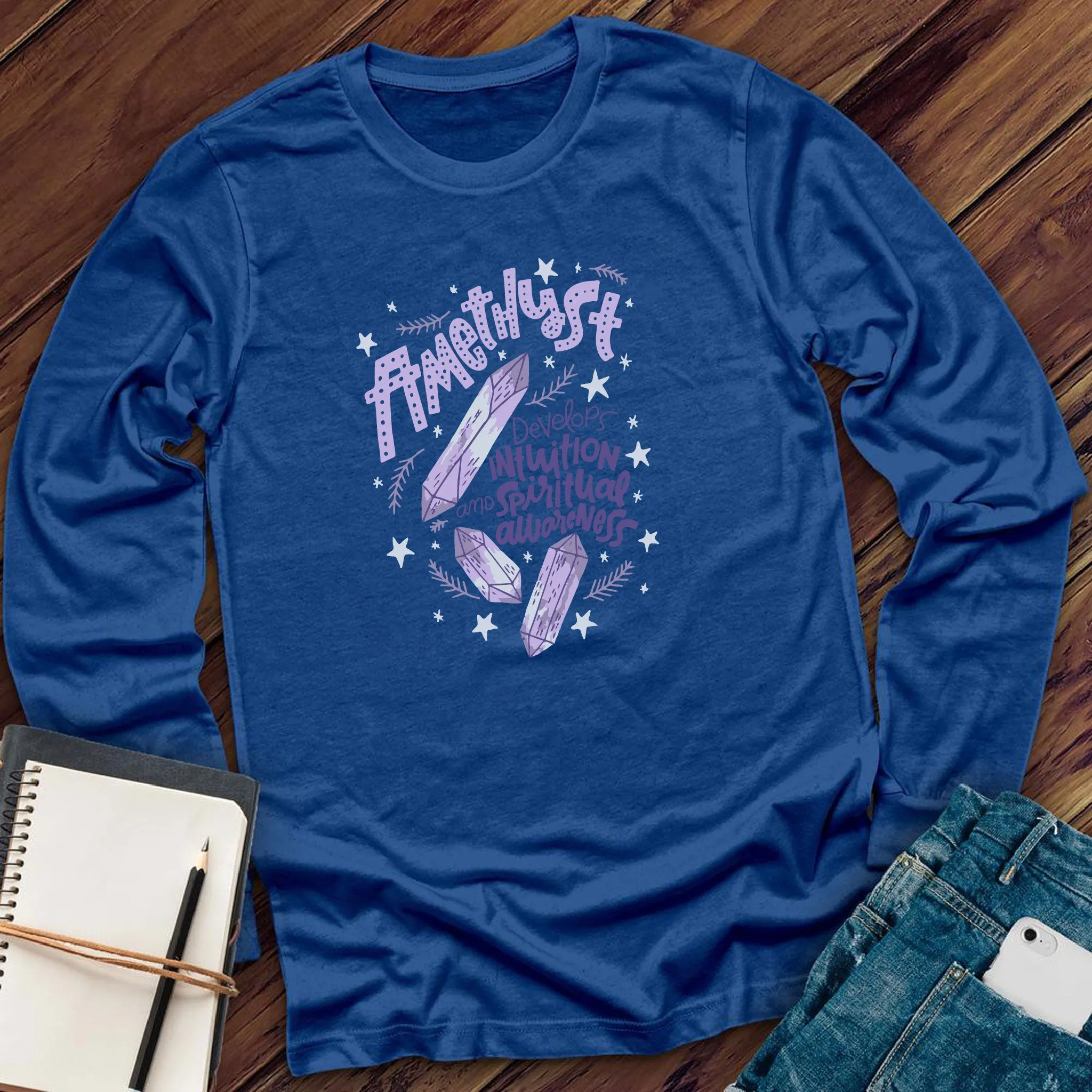 Amethyst Spiritual Awareness Long Sleeve