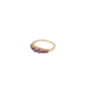 Anna Ring Amethyst 14K