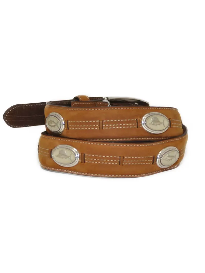 Brighton M40299 Trinidad Deep Sea Taper Belt Aged Bark