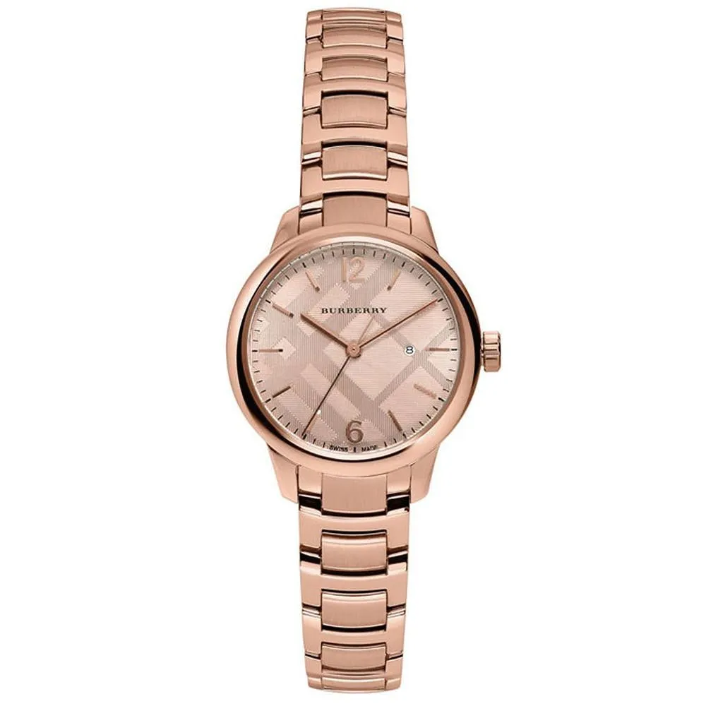 Burberry BU10116 Ladies Rose Gold 32mm Watch