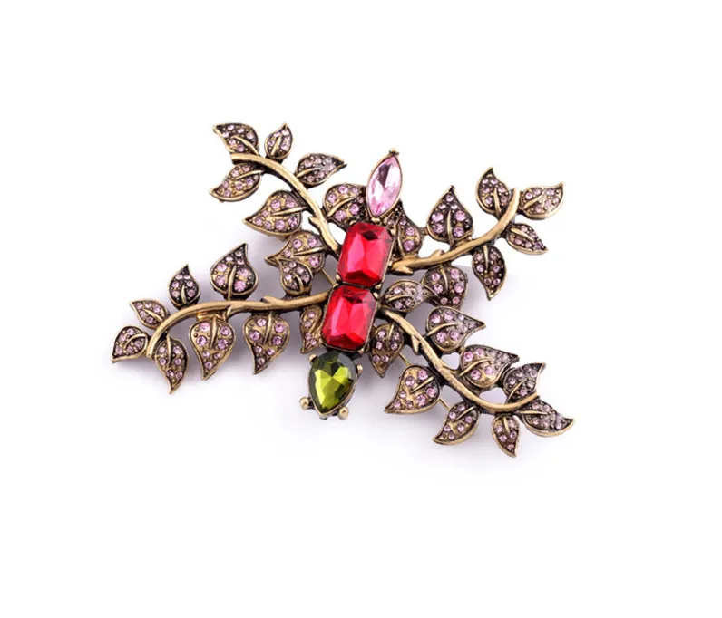 Colorful Gems Brooch