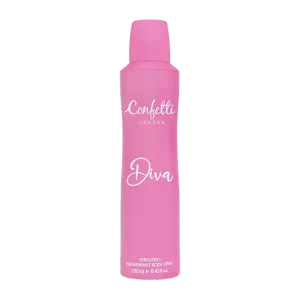 CONFETTI LONDON DIVA BODY SPRAY 250ML