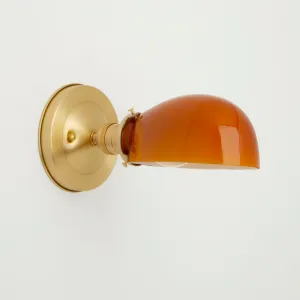 Edison (Amber) | Flush Sconce