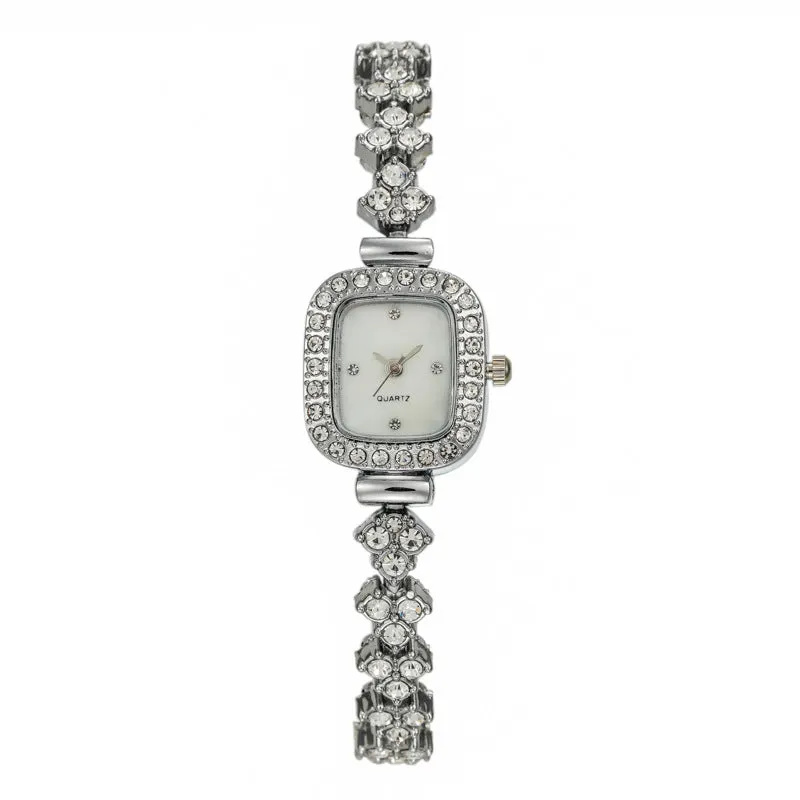 Fashion Luxury Full Diamond Ladies Bracelet Watch Ladies Ladies Clock