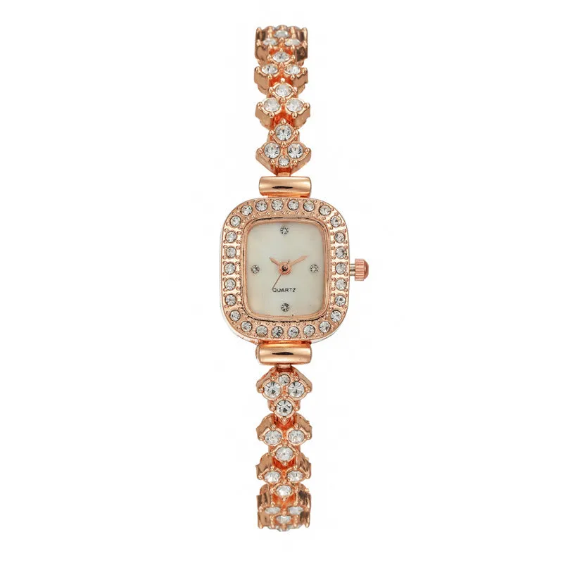 Fashion Luxury Full Diamond Ladies Bracelet Watch Ladies Ladies Clock