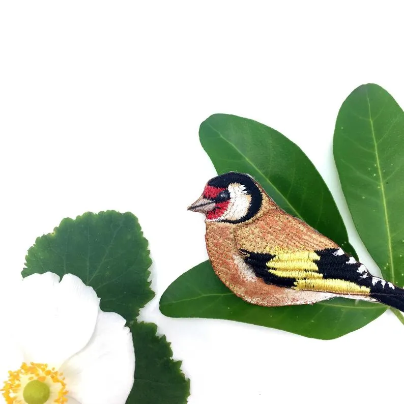 Goldfinch Brooch