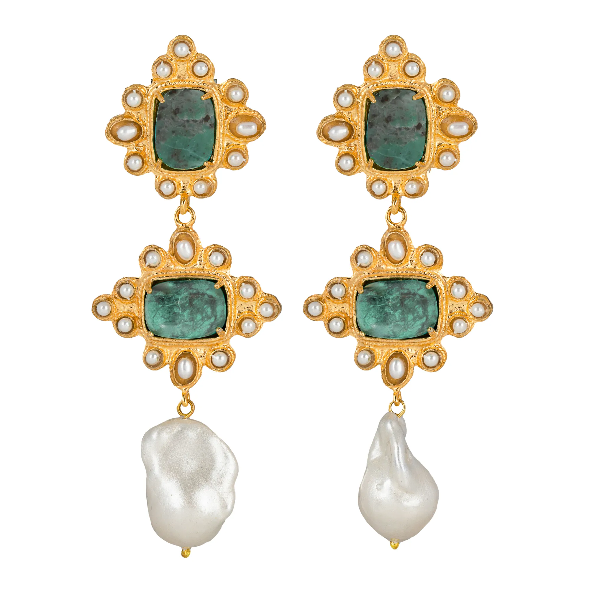 Graciela Earrings Turquoise