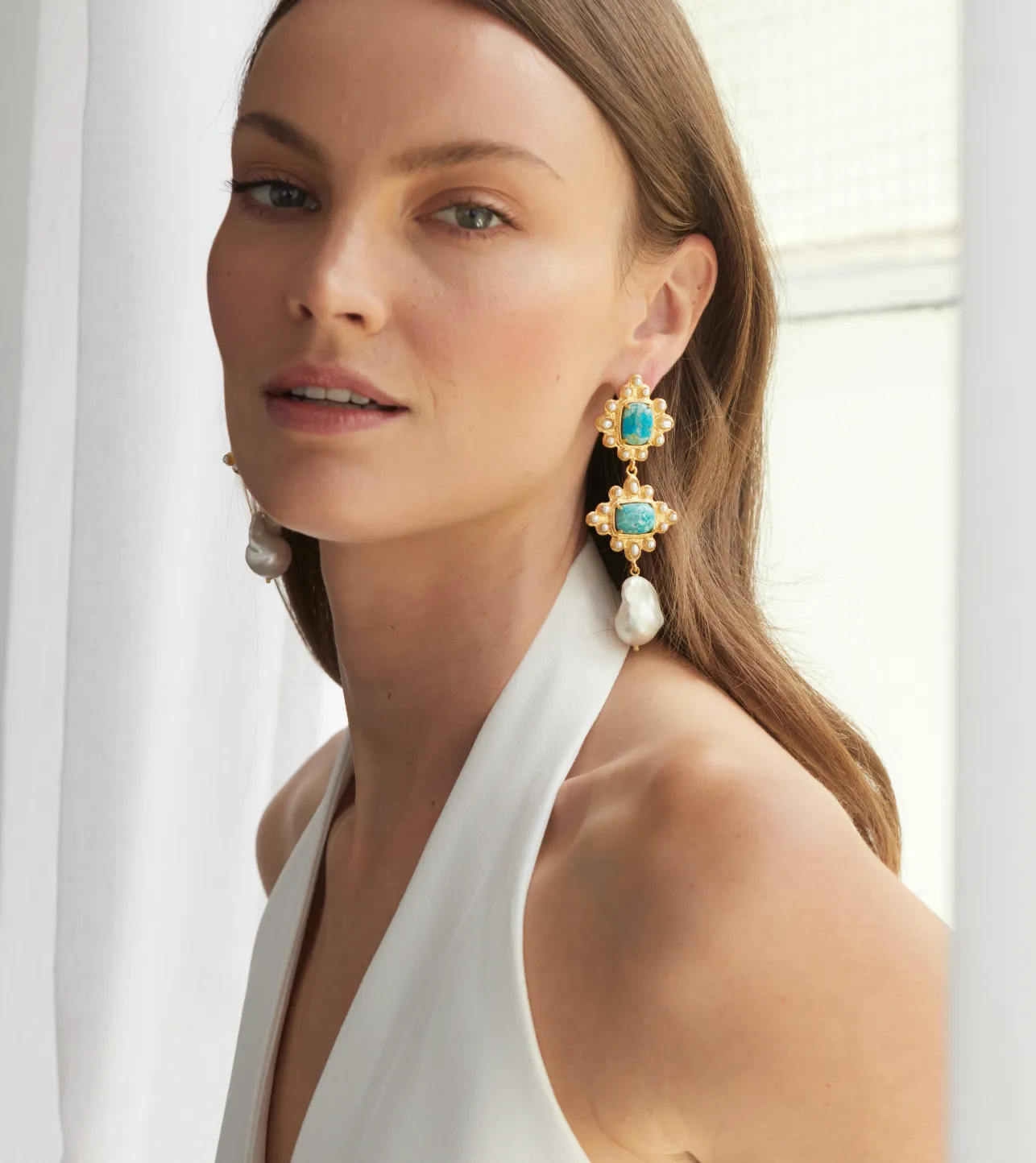 Graciela Earrings Turquoise