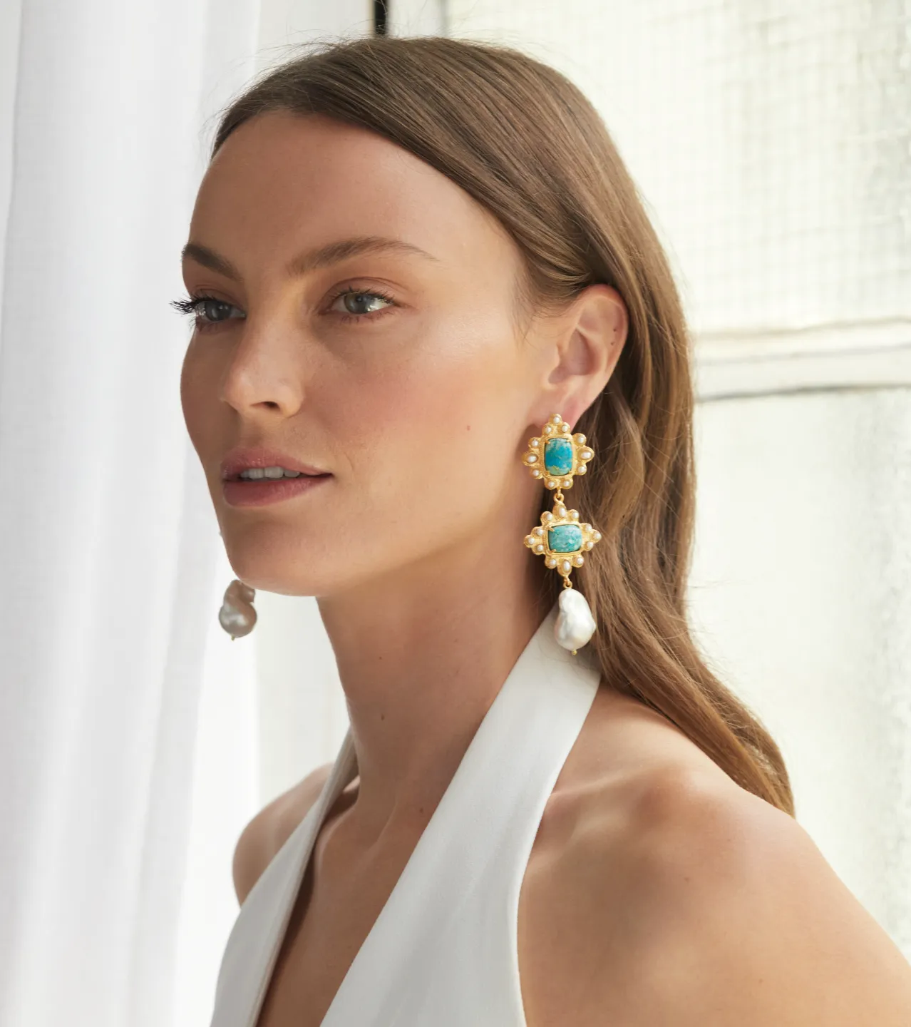 Graciela Earrings Turquoise