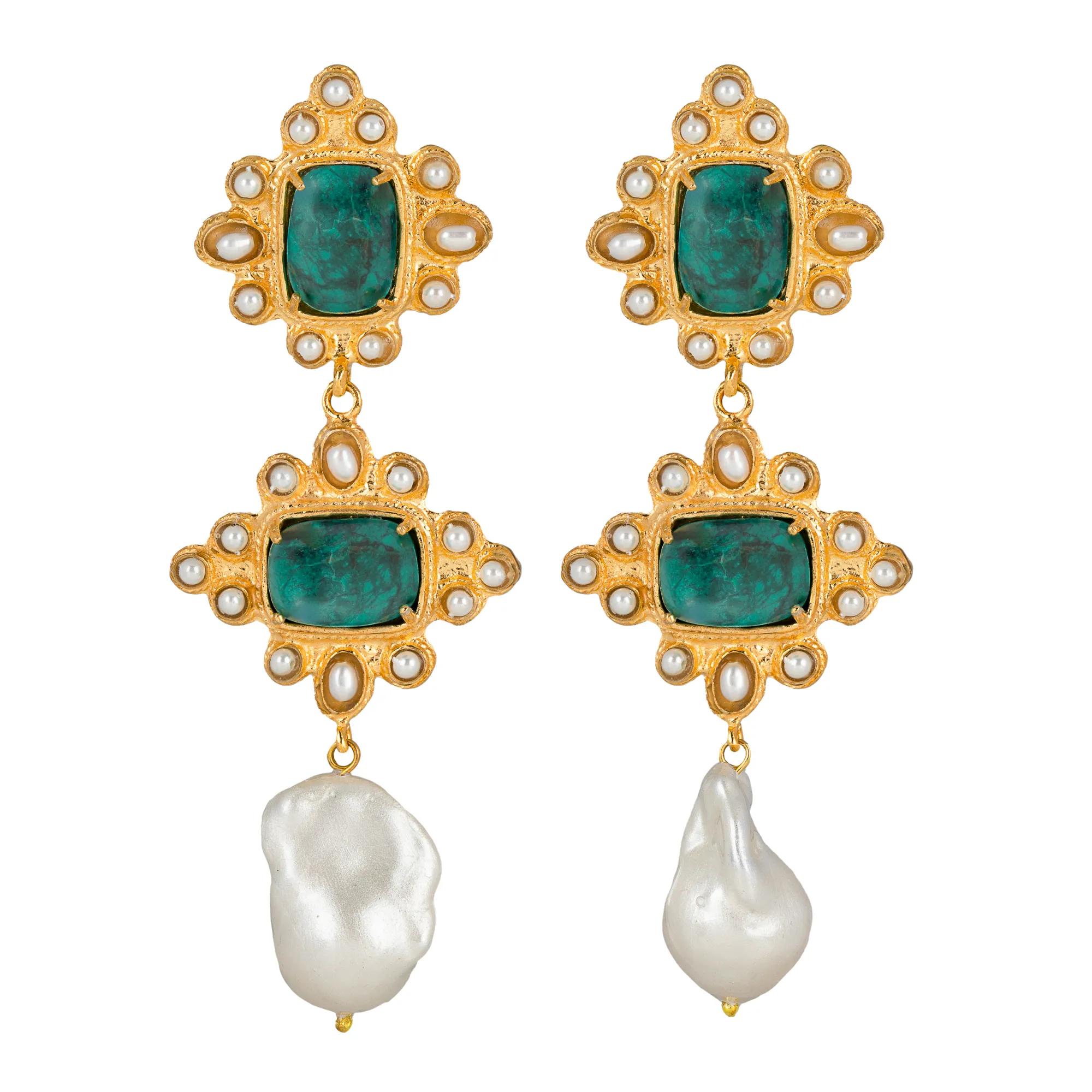 Graciela Earrings Turquoise