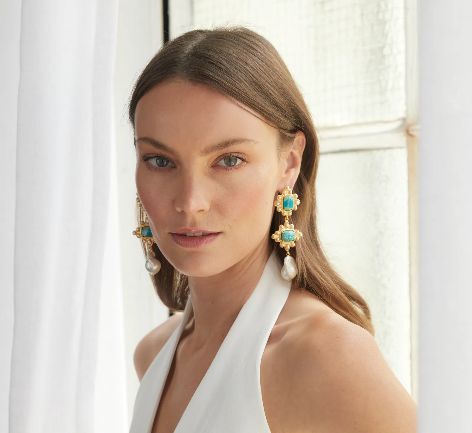 Graciela Earrings Turquoise