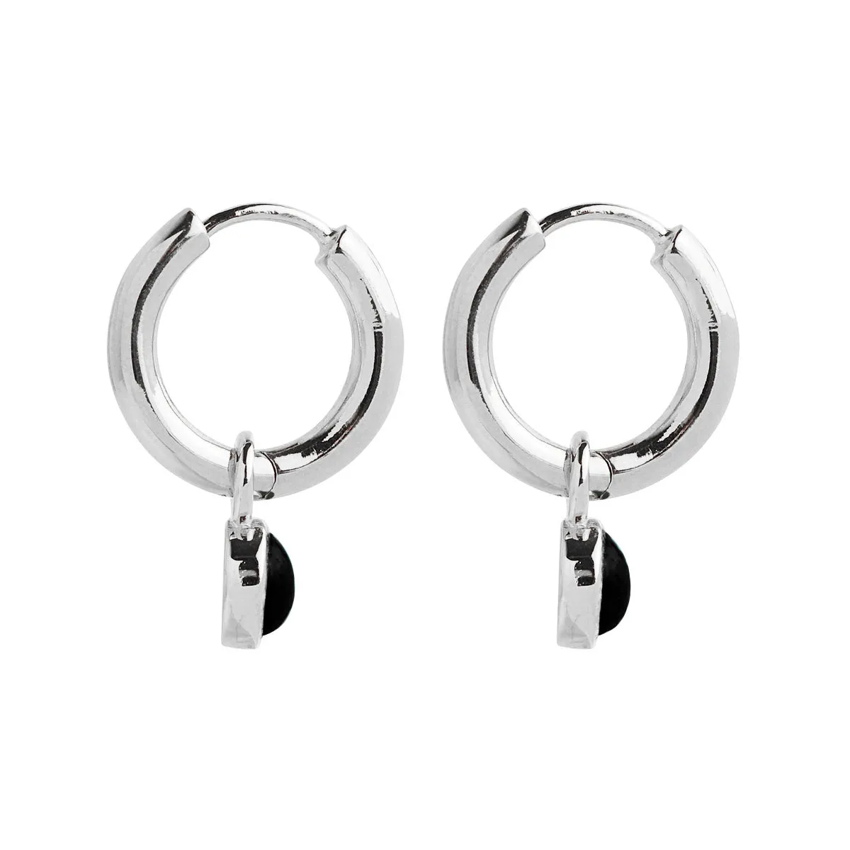 Heavenly Onyx Earring | Sterling Silver