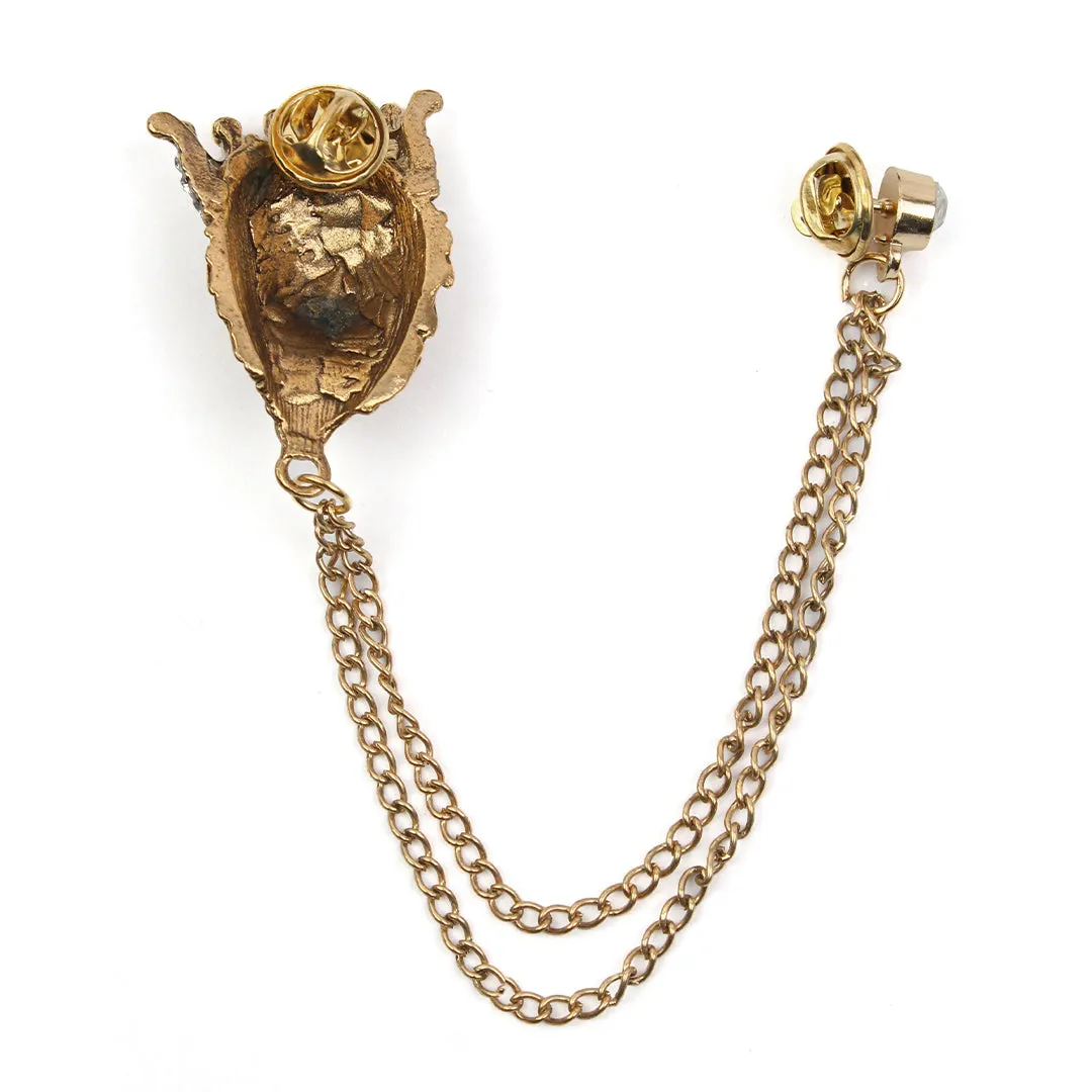 Kavove Regal Pride Golden Colour Brooch