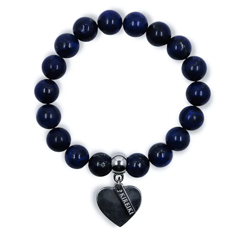 Lapis Lazuli Gemstone Charm Bracelet