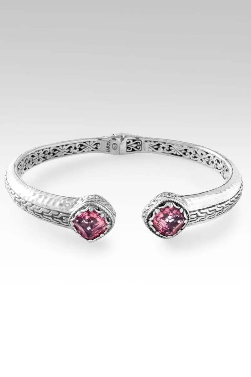 Light and Salvation Tip-to-Tip Bracelet™ in Pink Cashmere™ Mystic Quartz