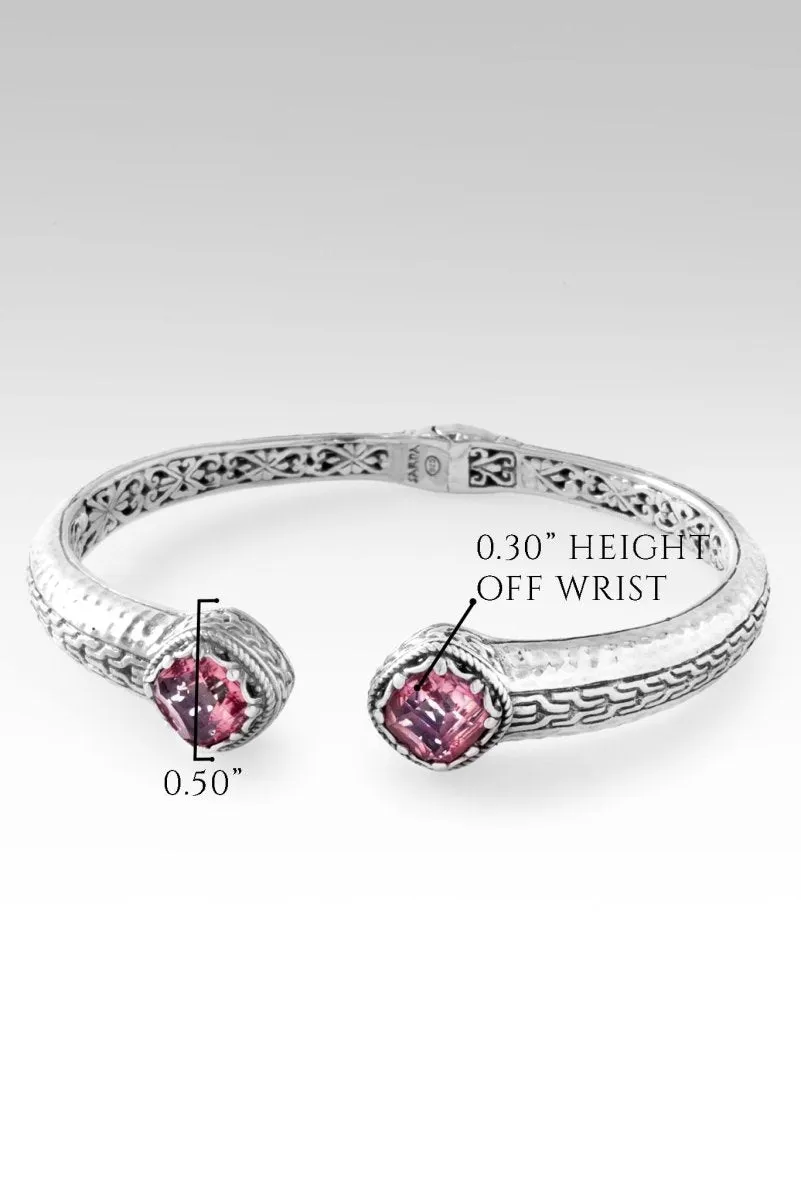 Light and Salvation Tip-to-Tip Bracelet™ in Pink Cashmere™ Mystic Quartz