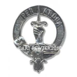 MacIntyre Clan Crest Brooch