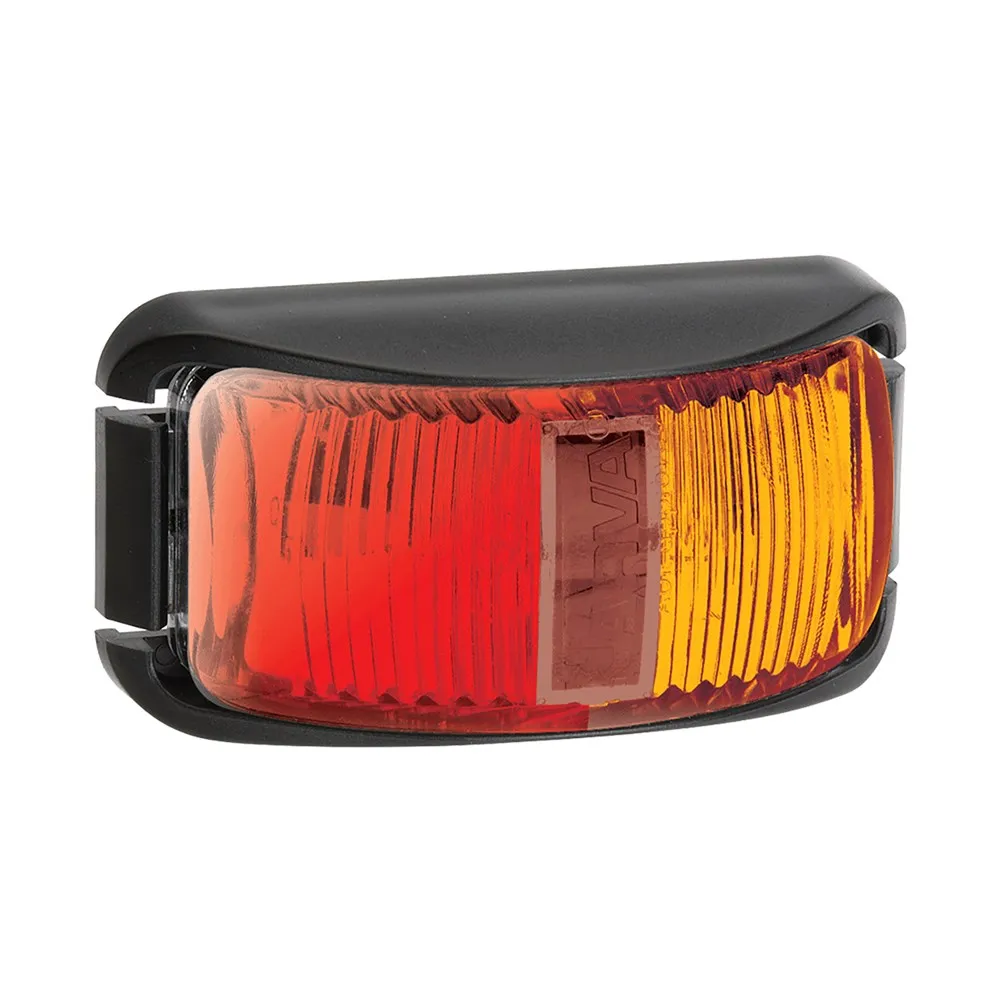 Narva 91602BL 9-33V Model 16 LED Side Marker Lamp (Red/Amber)