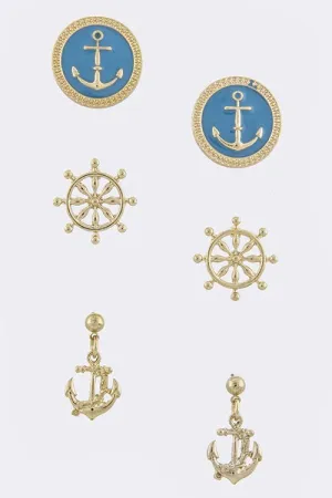 Nautical Earring Set