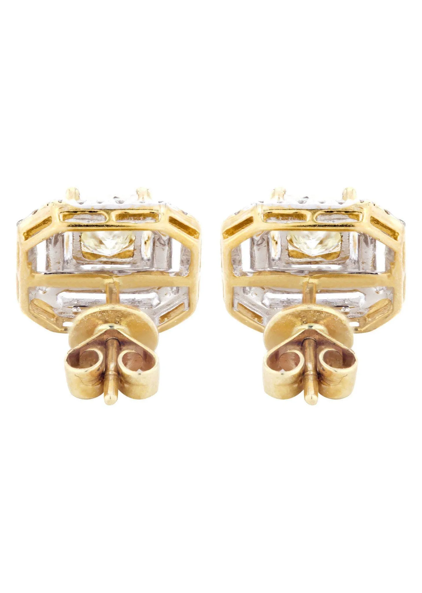 Princess Diamond Stud Earrings | 2.23 Carats