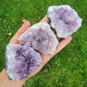 Raw Amethyst Cluster | Large 2.5" Amethyst Crystal