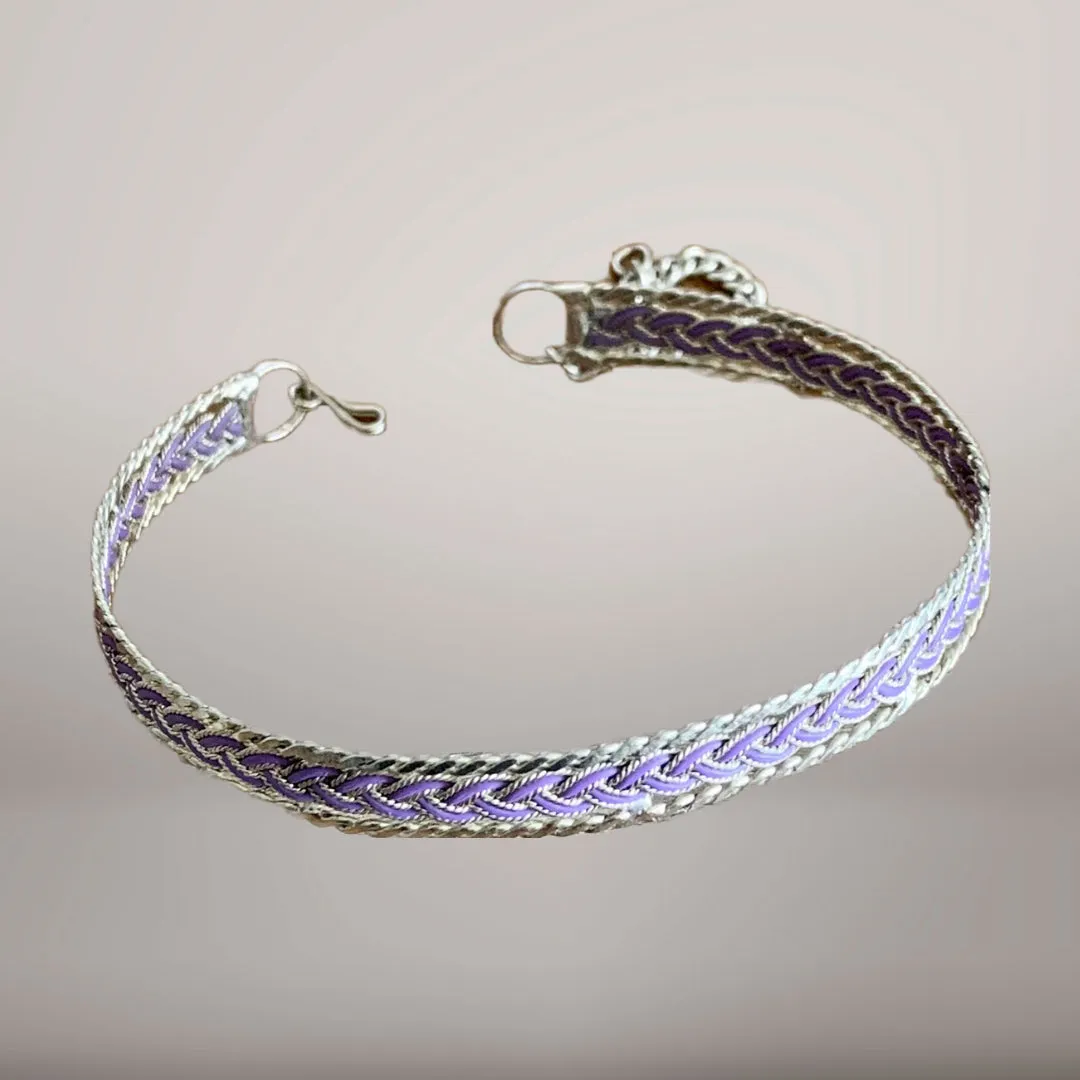 Silver Wire Wrist Bracelet