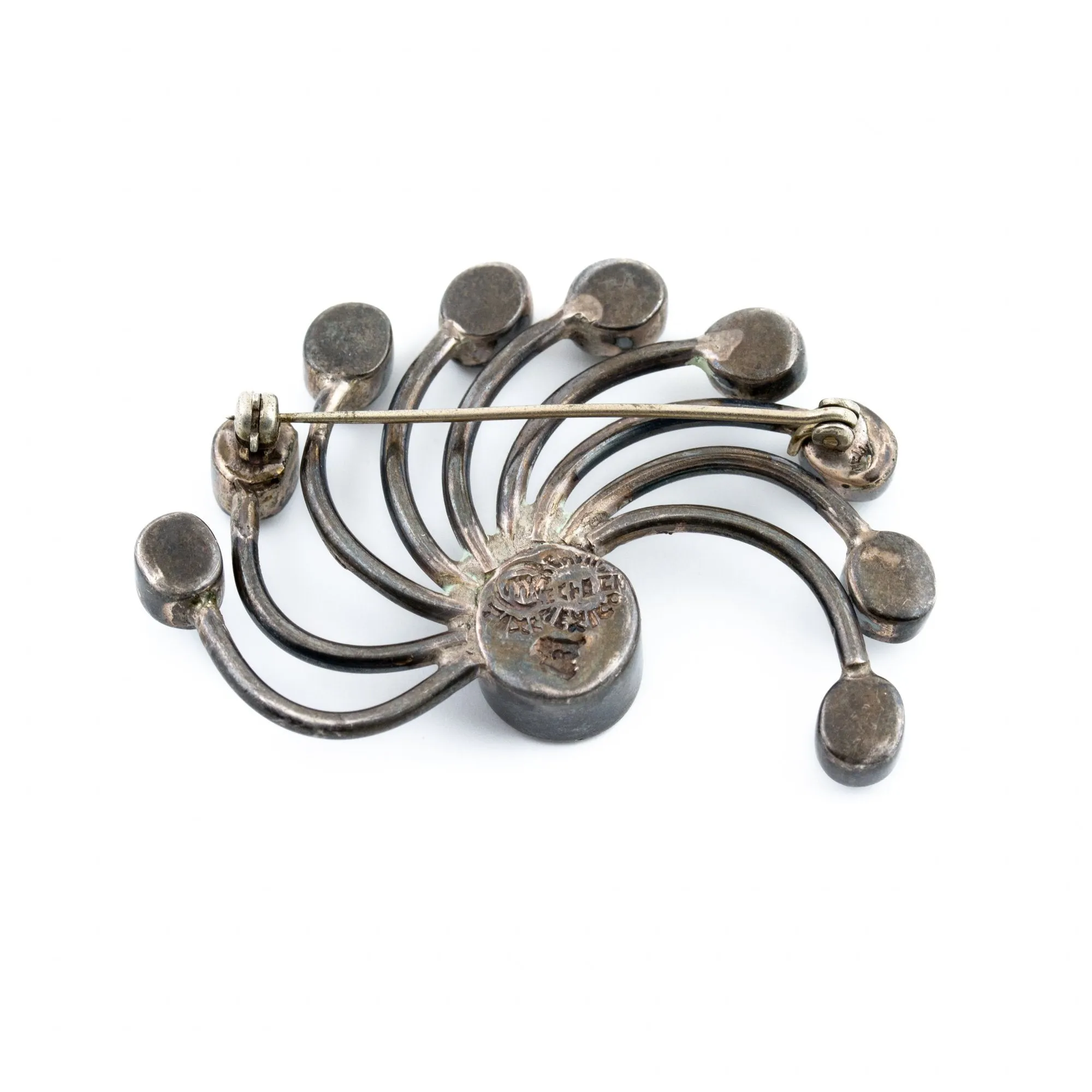 Spindly 1970's Taxco Brooch