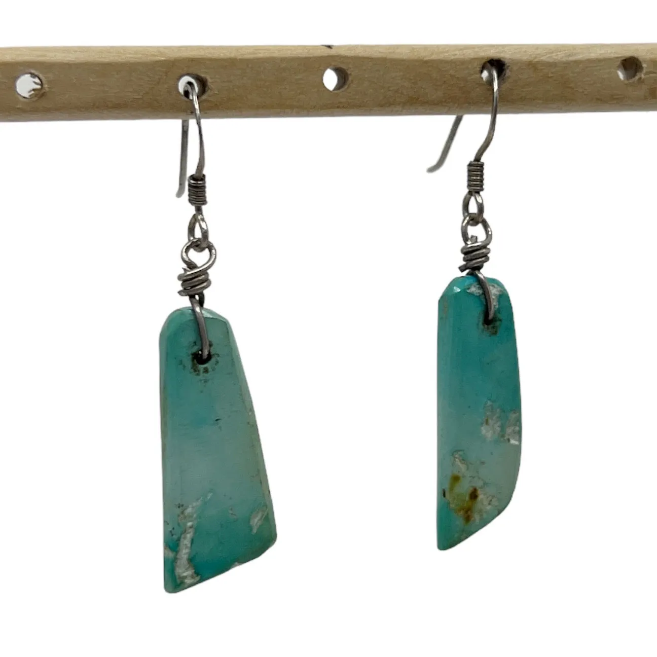 Sterling silver turquoise earrings