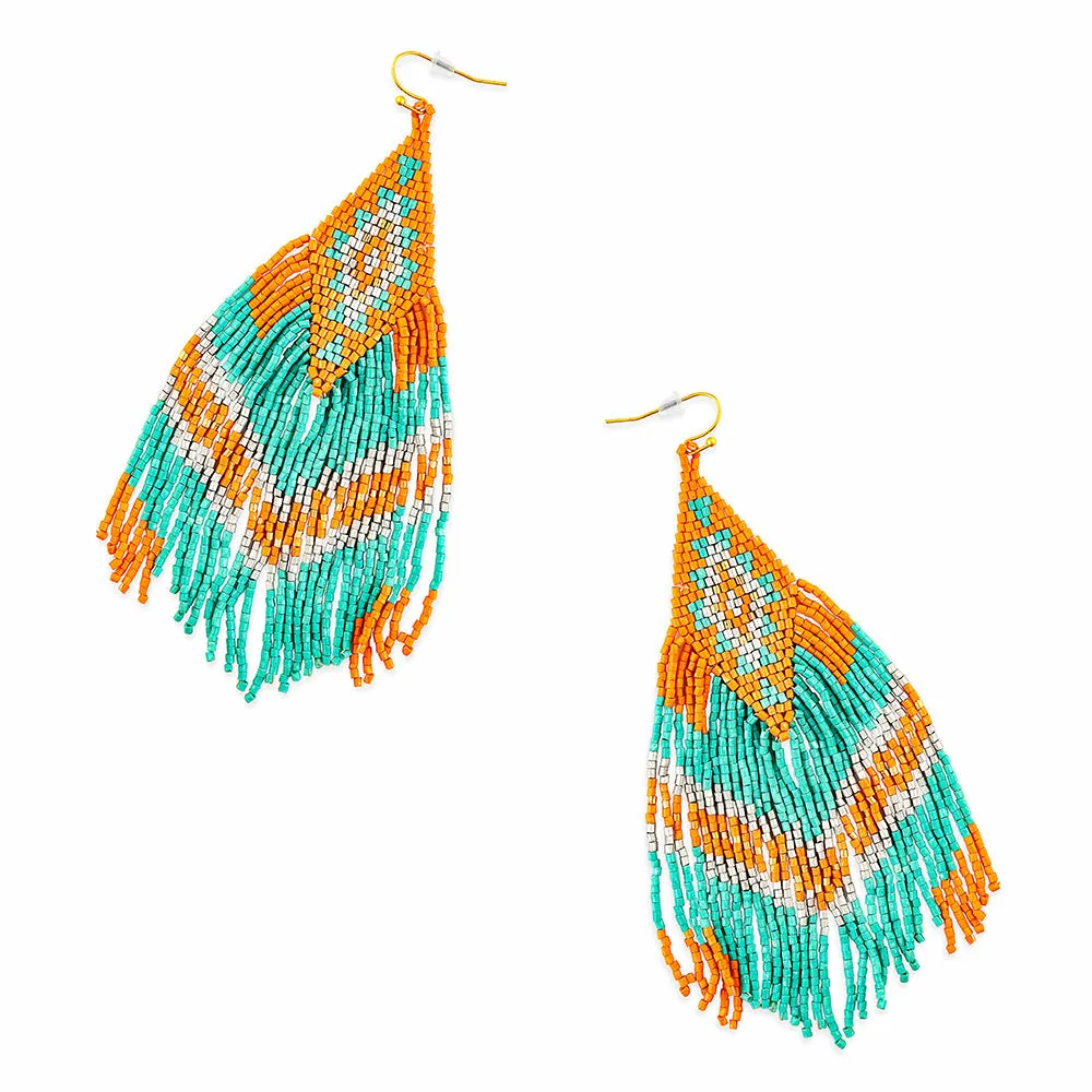 Sunset Mesa Beaded Earrings