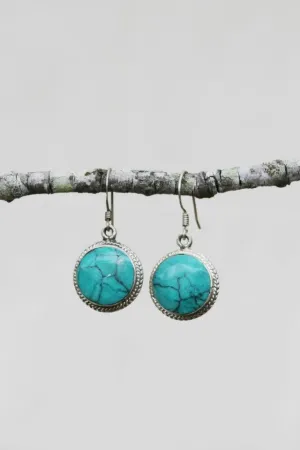 Tibetan Earrings - Luna