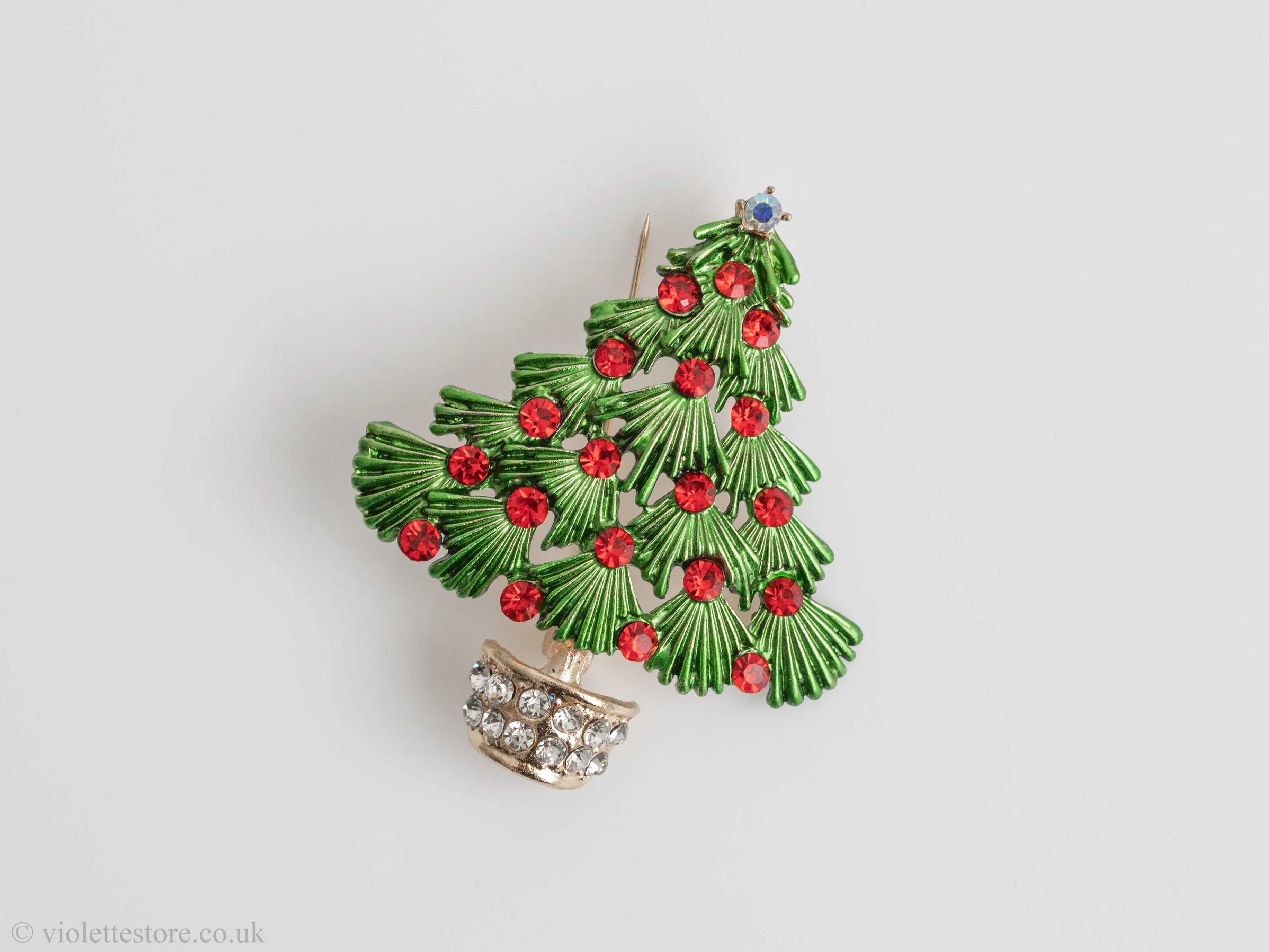 Tree Christmas Brooch 2024