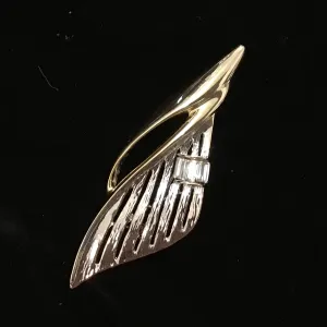 Vintage Gold & Silver Brooch