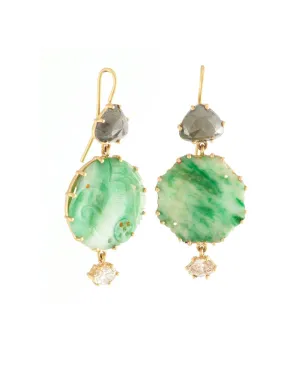 Vintage Jade Earrings